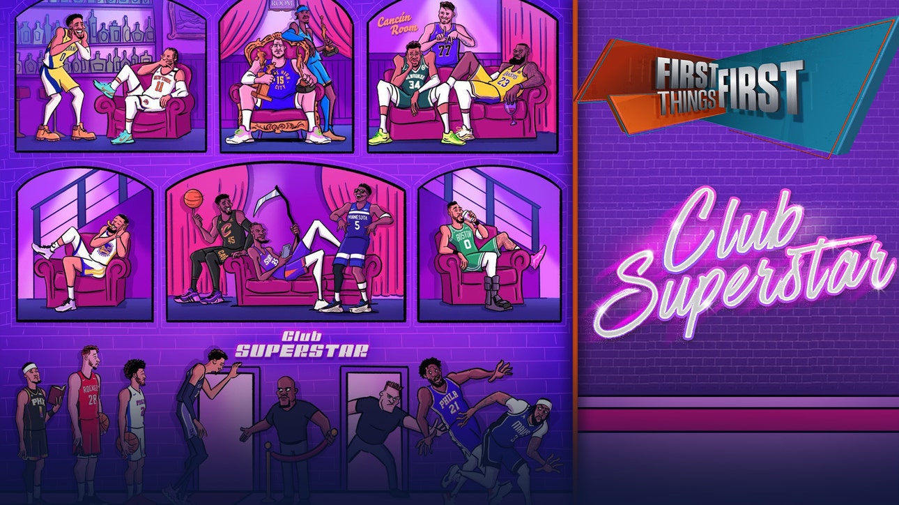 LeBron chills, SGA in MVP room, Haliburton makes his Club Superstar debuts | First Things First