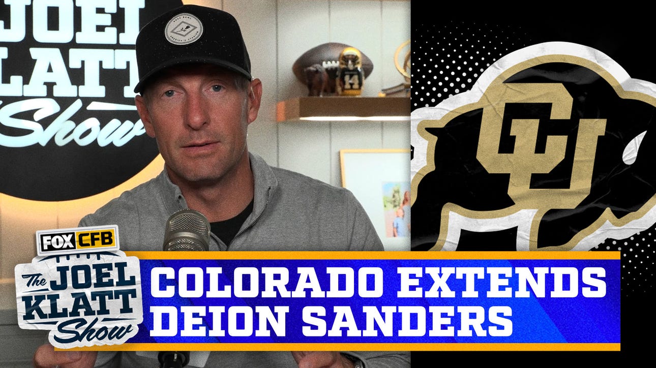 Deion Sanders inks a $54 million extension with Colorado | Joel Klatt Show
